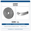 Sargent 8290 LL Trim Classroom Security Holdback Mortise Lockset | LA Keyway, Grade 1 Commercial