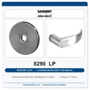 Sargent 8290 LP Trim Classroom Security Holdback Mortise Lockset | LA Keyway, Grade 1 Commercial