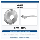 Sargent 8229 TRS Trim Dummy Trim Deadlock Mortise Deadbolt | LA Keyway, Grade 1 Commercial