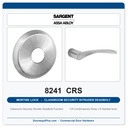 Sargent 8241 CRS Trim Classroom Security Intruder Deadbolt Mortise Lockset | LA Keyway, Grade 1 Commercial