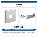 Sargent 8241 EL Trim Classroom Security Intruder Deadbolt Mortise Lockset | LA Keyway, Grade 1 Commercial