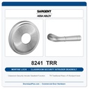 Sargent 8241 TRR Trim Classroom Security Intruder Deadbolt Mortise Lockset | LA Keyway, Grade 1 Commercial