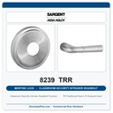 Sargent 8239 TRR Trim Classroom Security Intruder Deadbolt Mortise Lockset | LA Keyway, Grade 1 Commercial