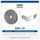 Sargent 8240 LP Trim Classroom Security Intruder Deadbolt Mortise Lockset | LA Keyway, Grade 1 Commercial