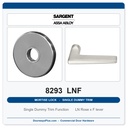 Sargent 8293 LNF Trim Mortise Single Dummy Trim | Grade 1 Commercial