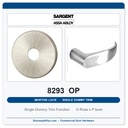 Sargent 8293 OP Trim Mortise Single Dummy Trim | Grade 1 Commercial