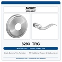 Sargent 8293 TRG Trim Mortise Single Dummy Trim | Grade 1 Commercial