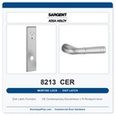 Sargent 8213 CER Trim Exit Latch Mortise Latchset | Grade 1 Commercial