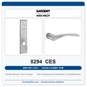 Sargent 8294 CES Trim Mortise Double Dummy Trim | Grade 1 Commercial