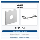 Sargent 8213 EJ Trim Exit Latch Mortise Latchset | Grade 1 Commercial