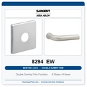 Sargent 8294 EW Trim Mortise Double Dummy Trim | Grade 1 Commercial