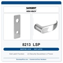Sargent 8213 LSP Trim Exit Latch Mortise Latchset | Grade 1 Commercial