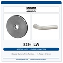 Sargent 8294 LW Trim Mortise Double Dummy Trim | Grade 1 Commercial