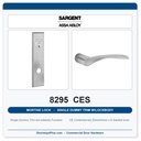 Sargent 8295 CES Trim Mortise Single Dummy Trim w/Lockbody | Grade 1 Commercial