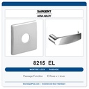Sargent 8215 EL Trim Passage or Closet Mortise Latchset | Grade 1 Commercial