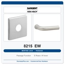 Sargent 8215 EW Trim Passage or Closet Mortise Latchset | Grade 1 Commercial