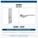 Sargent 8296 CES Trim Mortise Double Dummy Trim w/Lockbody | Grade 1 Commercial