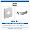 Sargent 8296 EL Trim Mortise Double Dummy Trim w/Lockbody | Grade 1 Commercial