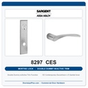 Sargent 8297 CES Trim Mortise Double Dummy w/Active Trim | Grade 1 Commercial