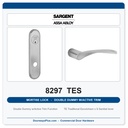 Sargent 8297 TES Trim Mortise Double Dummy w/Active Trim | Grade 1 Commercial