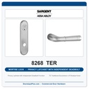 Sargent 8268 TER Mortise Privacy Latchset with Independent Deadbolt | Grade 1 Commercial