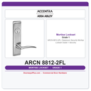 Accentra ARCN 8812-2FL Classroom Security Mortise Lockset – Grade 1 Security