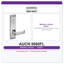 Accentra AUCN 8860FL Room Door Mortise Lockset – Grade 1 Security