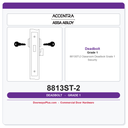 Accentra 8813ST-2 Classroom Deadlock – Grade 1 Security