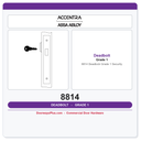 Accentra 8814 Deadlock – Grade 1 Security