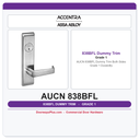 Accentra AUCN 838BFL Dummy Trim Both Sides – Grade 1 Durability