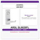 Accentra ARSL SL8828FL Exit Or Communicating Lock Mortise Latchset – Grade 1 Durability