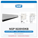 NGP 9220VDKB GapGuard 20-Min Door Sweep - Dark Bronze/Black | National Guard