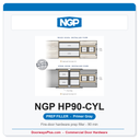 NGP HP90-CYL GapGuard Cylindrical Prep Filler - Primer Gray | National Guard