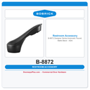 Bobrick B-8872 Designer Series Automatic Faucet, Matte Black – ADA