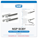 NGP SCBY Soft-Close Set for By-Pass Sliding Doors 120-150 lb | National Guard