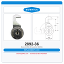 Bobrick 2892-36 Lock (for B2892)