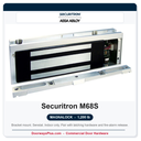Securitron M68S Magnalock 1,200 lb | Senstat