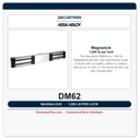 Securitron DM62 Magnalock | 1,200 lb per lock