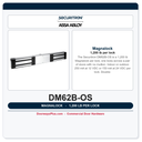 Securitron DM62B-OS Magnalock | 1,200 lb per lock