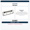Securitron SAMD Magnalock | 1,200 lb