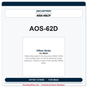 Securitron AOS-62D | Offset Strike
