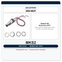 Securitron MKS2 Mortise Keyswitch - Replacement DPDT Switch Kit, Momentary
