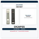 Securitron DK-26P Digital Keypad - Keypad Only, Narrow Stile, Stainless Steel