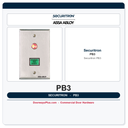 Securitron PB3 Push Button - Field Convertible DPST to DPDT