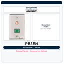 Securitron PB3EN Push Button - 3/4 in Rectangle, Non-Illuminated, Narrow Stile